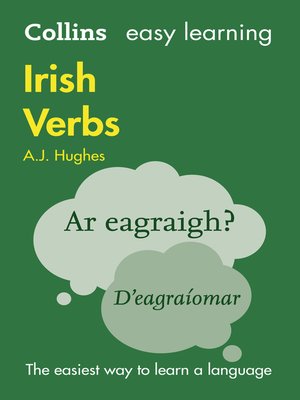 cover image of Easy Learning Irish Verbs